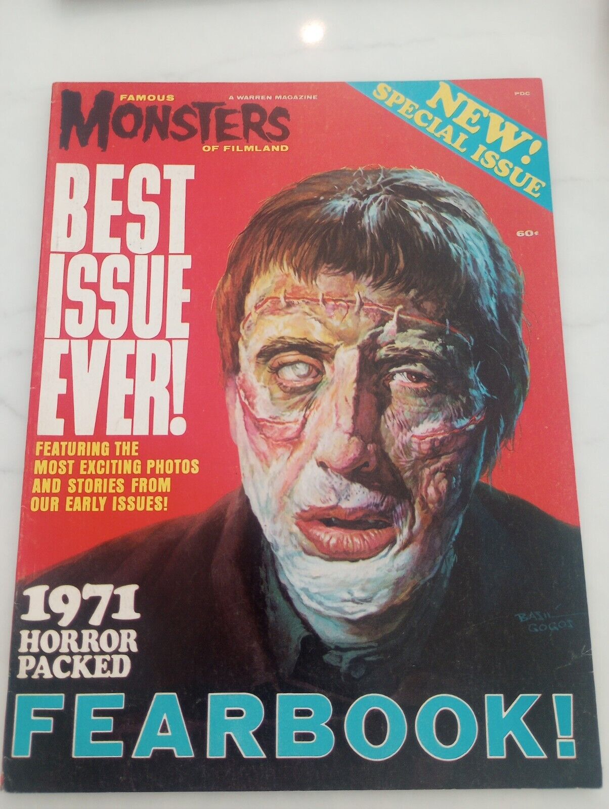 Famous Monsters of Filmland 1971 Fear Book