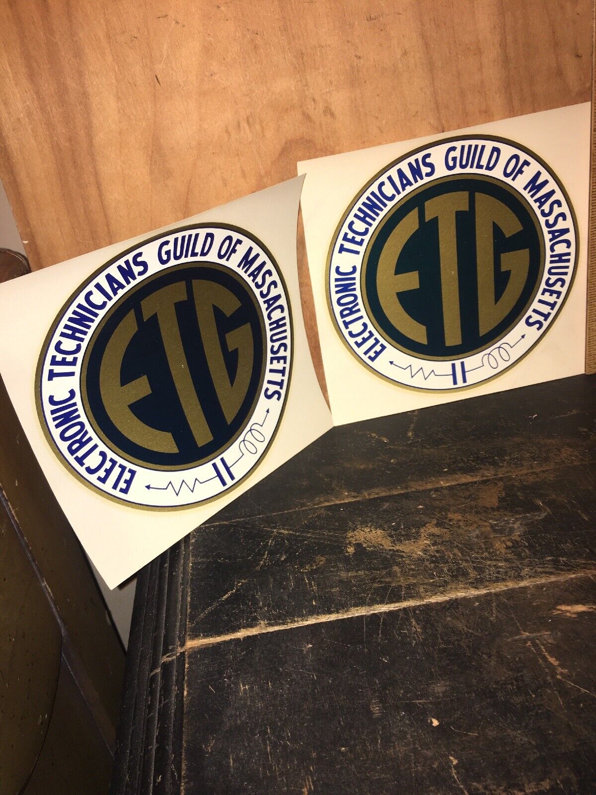 2 Electronic Technician’s Guild of Massachusetts Decals Stickers