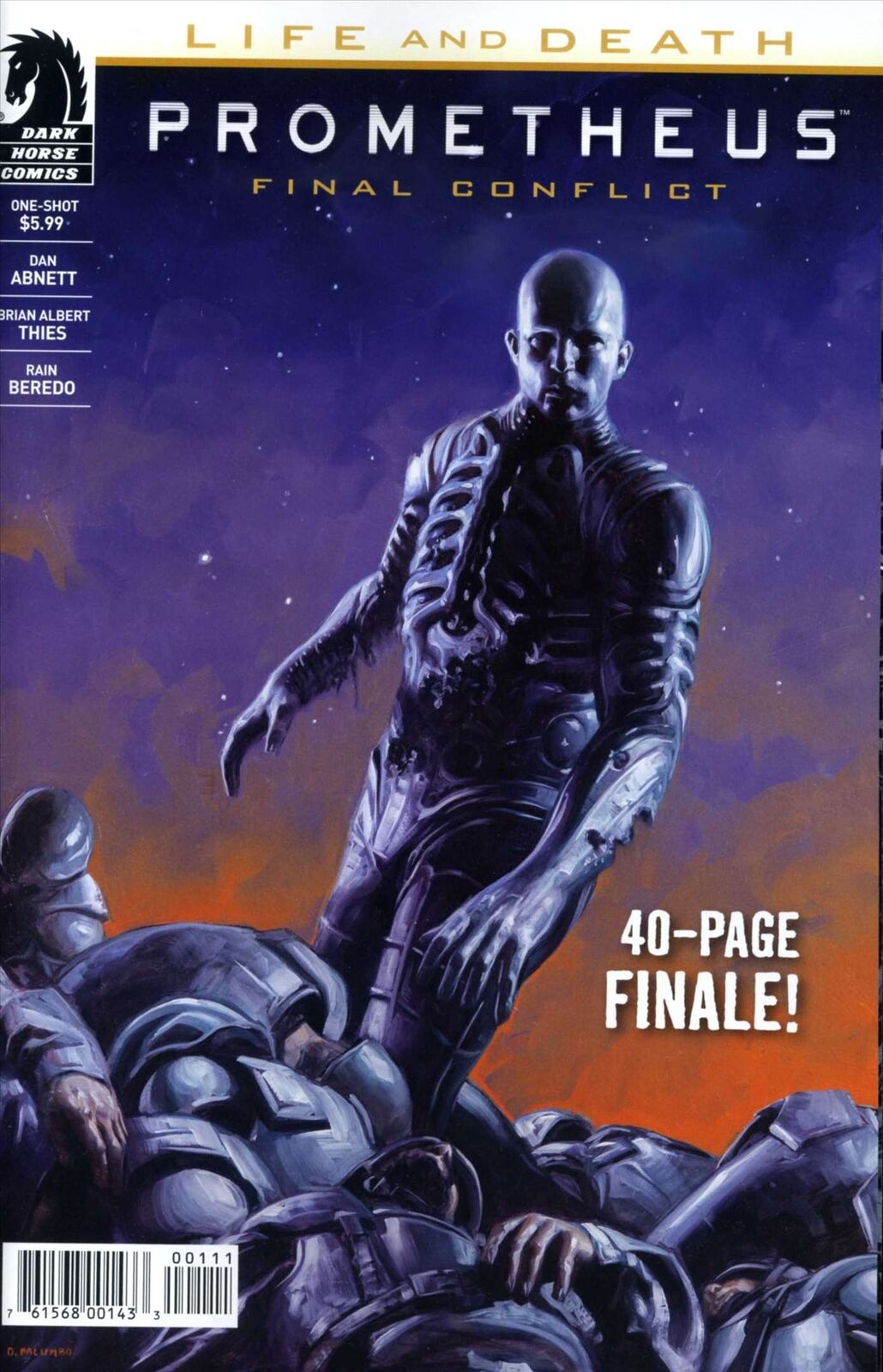 Prometheus: Life And Death-Final Conflict #1 VF/NM; Dark Horse | we combine ship