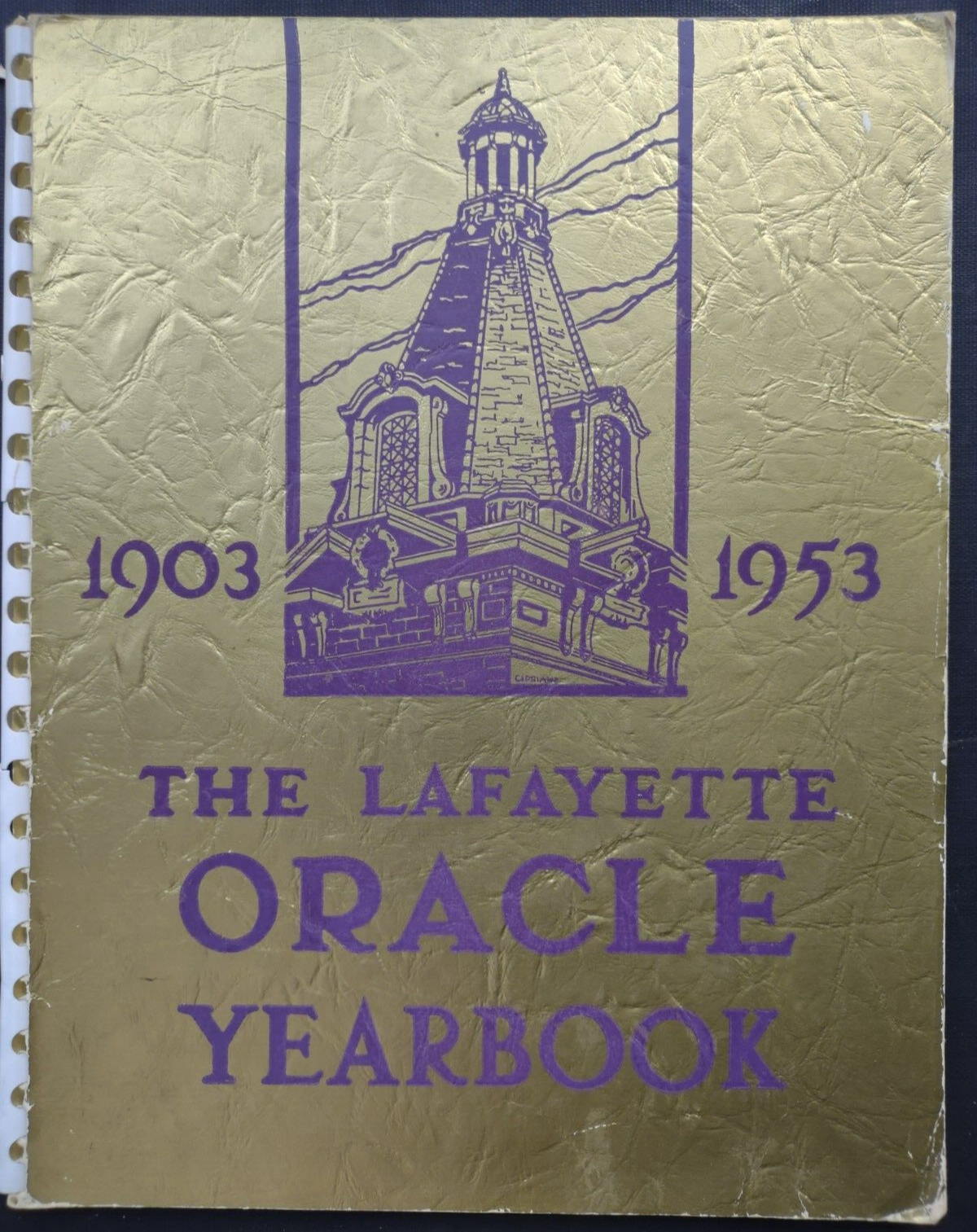 1953 Lafayette High School Buffalo NY Yearbook - ORACLE 1903 -1953 Anniversary