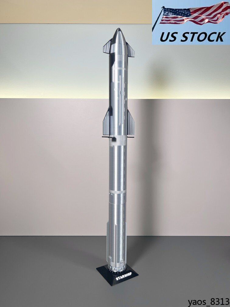 US STOCK 1:200 SpaceX Starship Super Heavy Propulsion Rocket Model