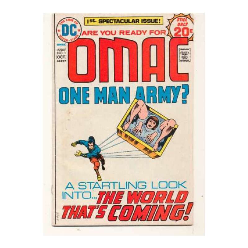 OMAC (1974 series) #1 in Very Fine condition. DC comics [a~