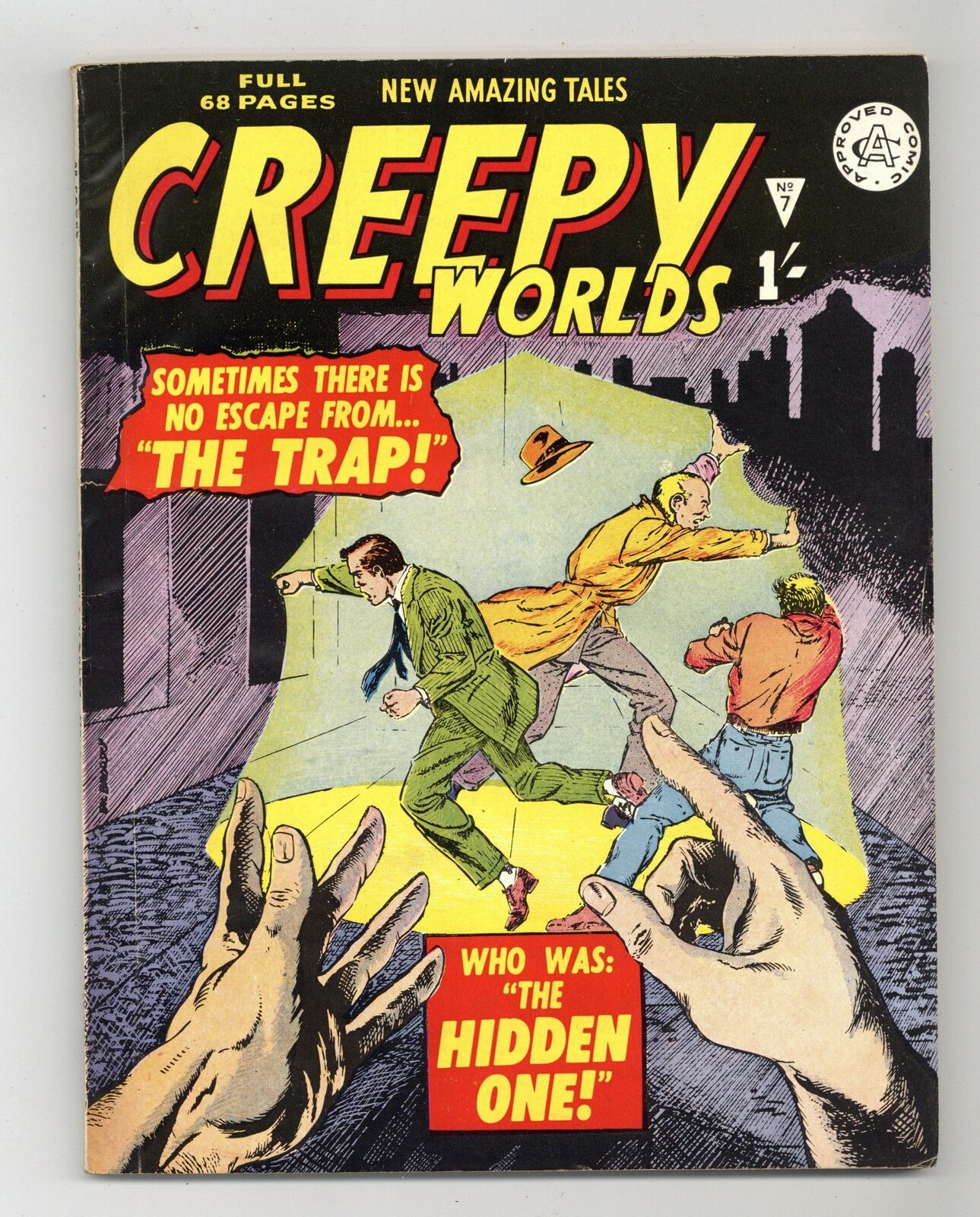 Creepy Worlds #7 GD 2.0 1962