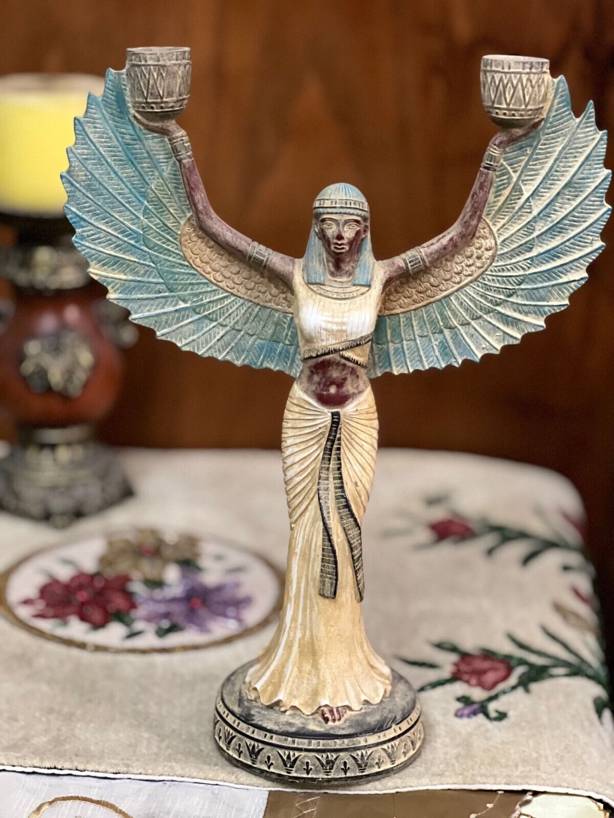 Isis Incense holder Statue , Marvelous Goddess Isis suitable for home decor
