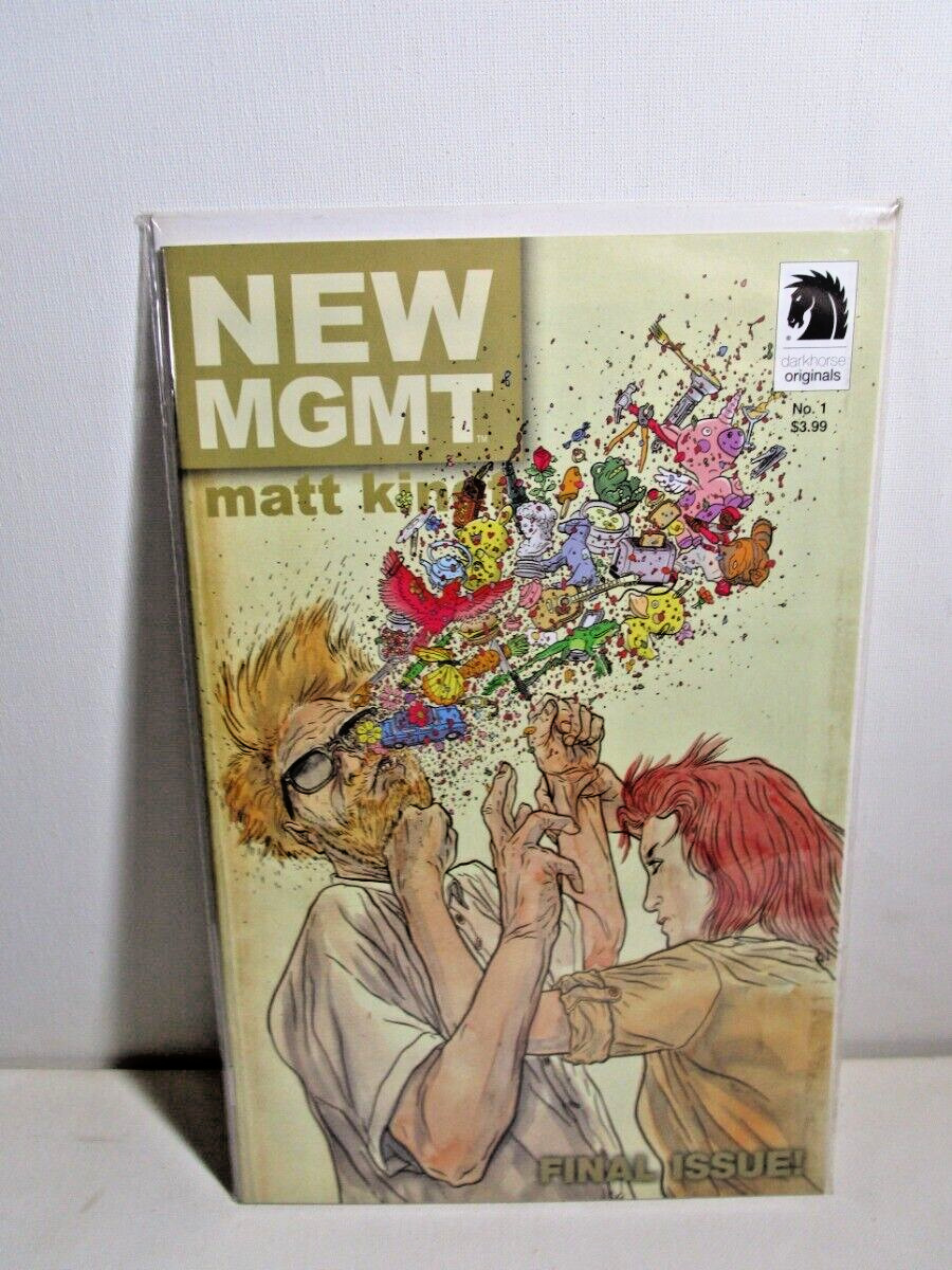 New MGMT #1 variant Geoff Darrow Mind MGMT 36 final issue Dark Horse 2015 