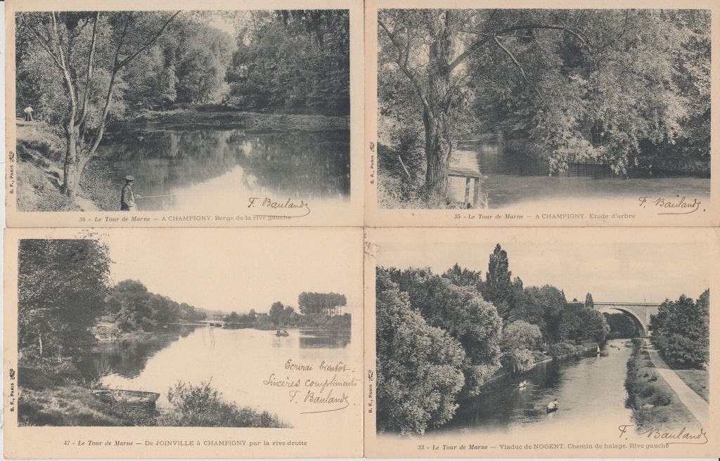 LE TOUR DE MARNE FRANCE 46 Vintage Postcards Pre-1940 (L5523)