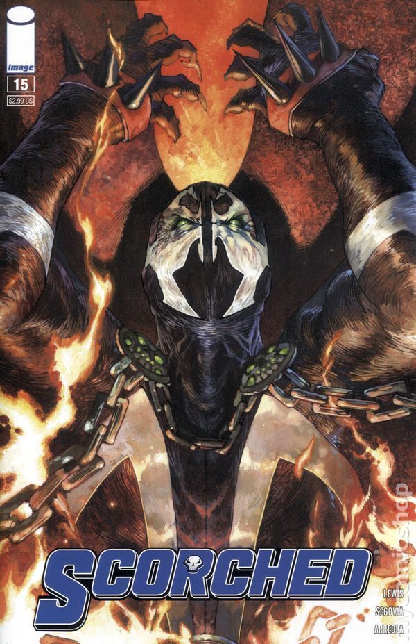 Spawn The Scorched #15A VF 2023 Stock Image