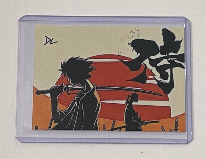 Samurai Champloo Limited Edition Artist Signed “Anime Classic” Trading Card 1/10