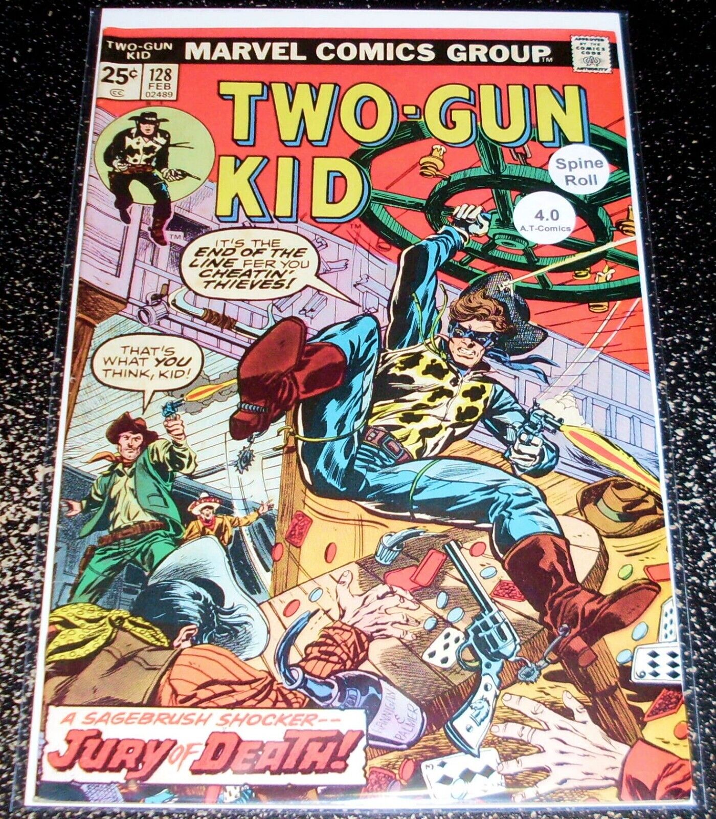 Two - Gun Kid 128 (4.0) 1st Print Marvel Comics 1975 - Flat Rate Shipping