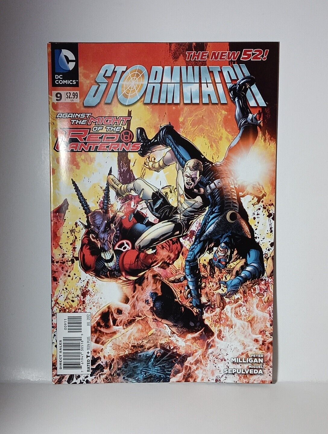 DC Comics Stormwatch Issue #9 Direct Edition 2011