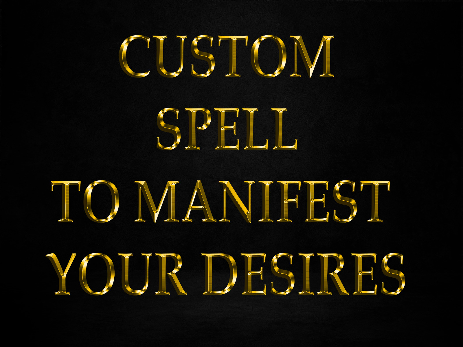 Custom Neuro Spell  to Manifest Your Desires