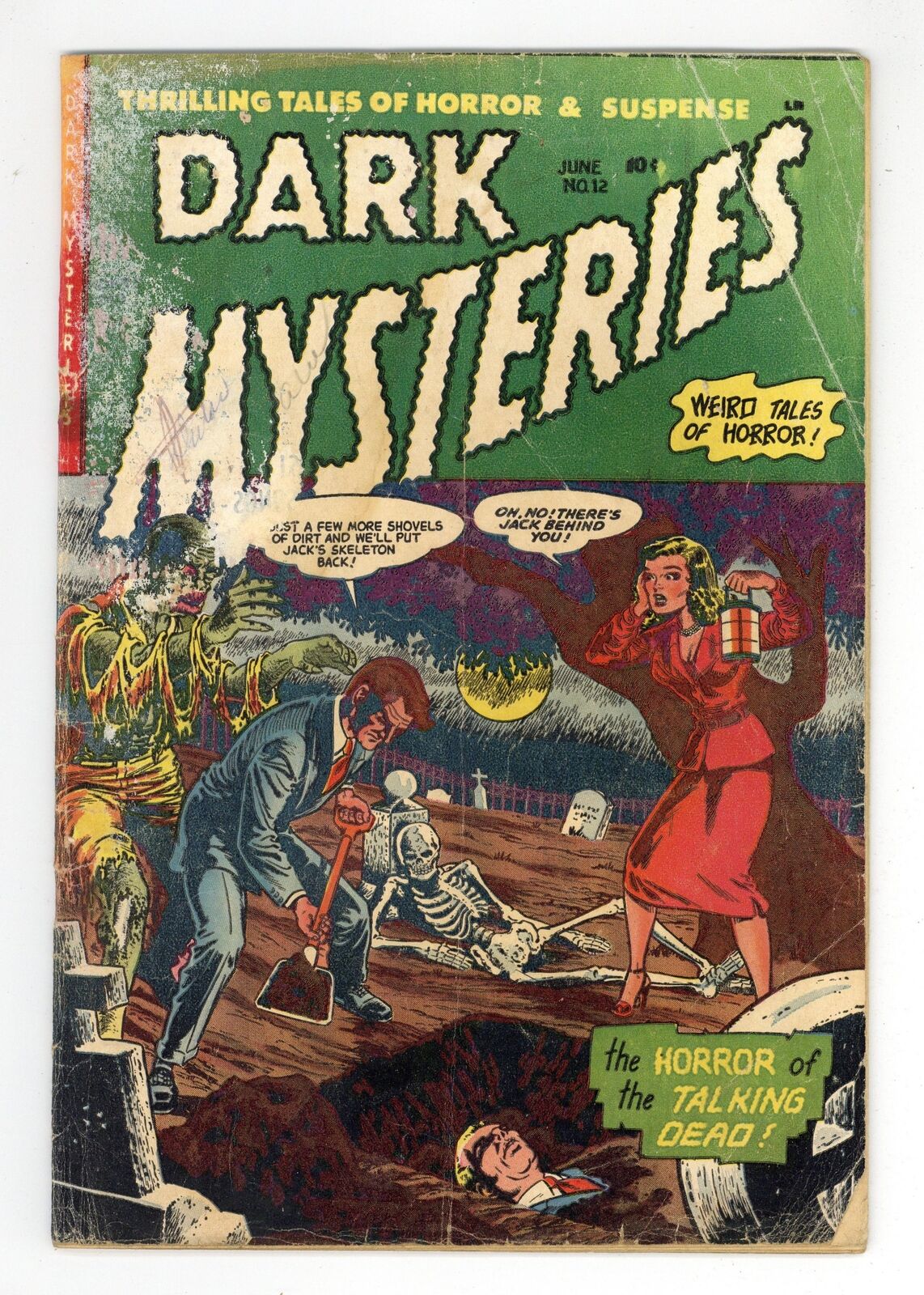 Dark Mysteries #12 FR 1.0 1953