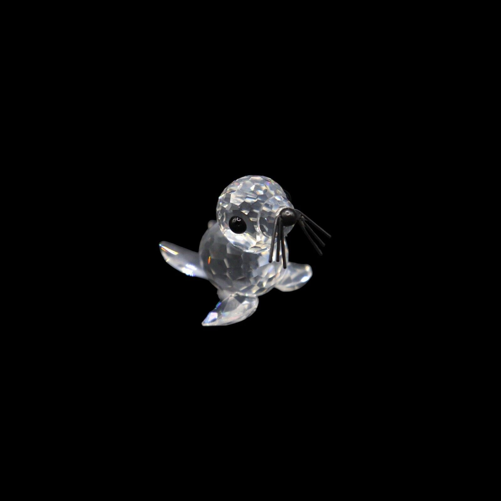 Swarovski Crystal “Kingdom of Ice and Snow” Collection - Mini Seal Figurine 