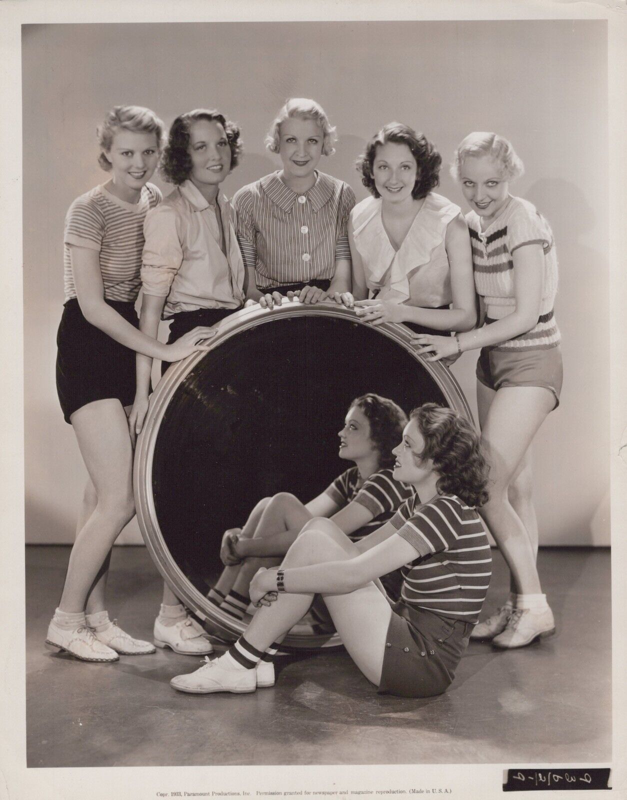 HOLLYWOOD CELLOPHANE CHORUS GIRLS LONA ANDRE  STUNNING PORTRAIT 1933 Photo C37