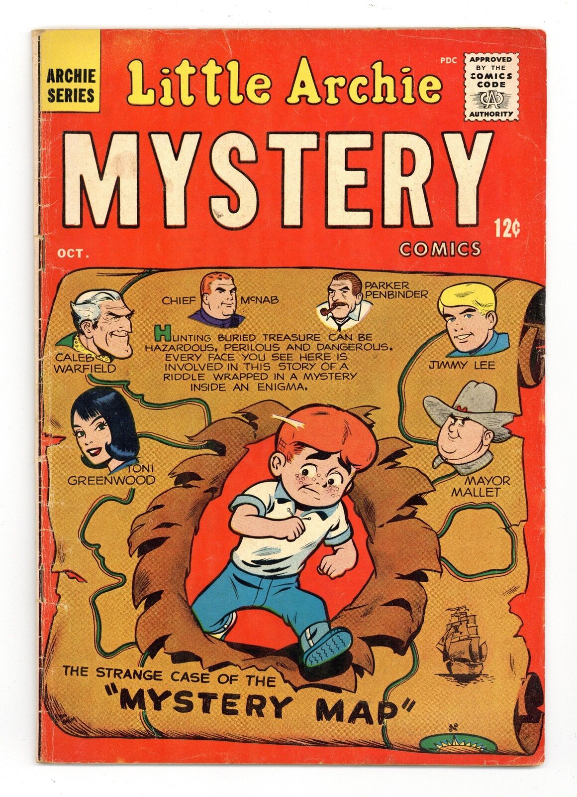 Little Archie Mystery #2 VG+ 4.5 1963