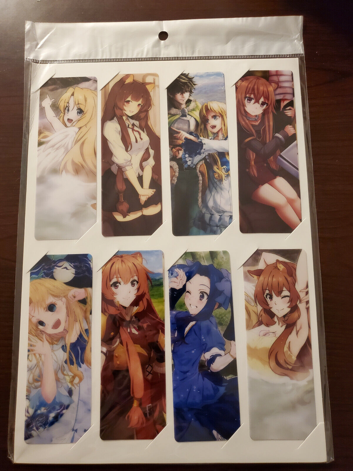 Tate no Yuusha no Nariagari Anime PVC Bookmarks - Set of 8