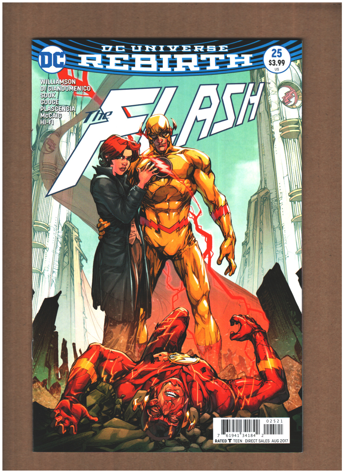 Flash #25 DC Comics Rebirth 2017 Porter Cover REVERSE FLASH NM- 9.2