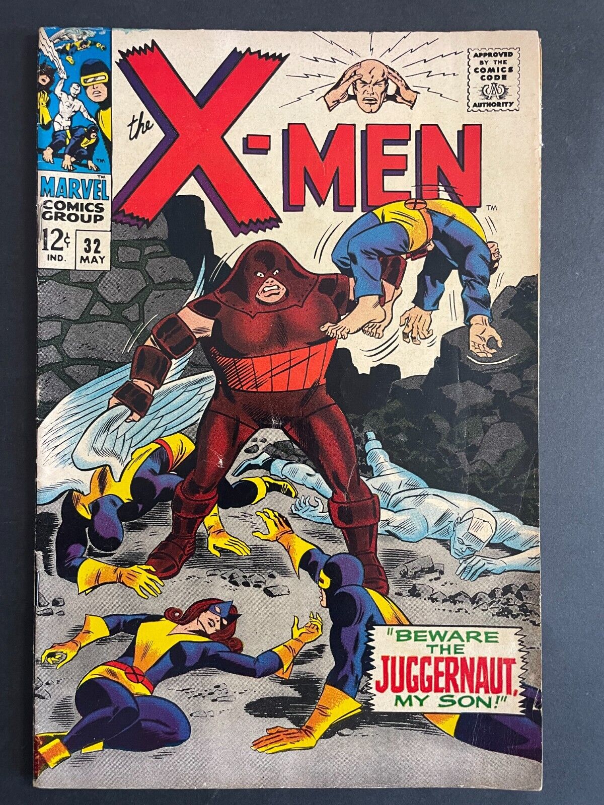 X-Men #32 - Juggernaut Marvel 1967 Comics