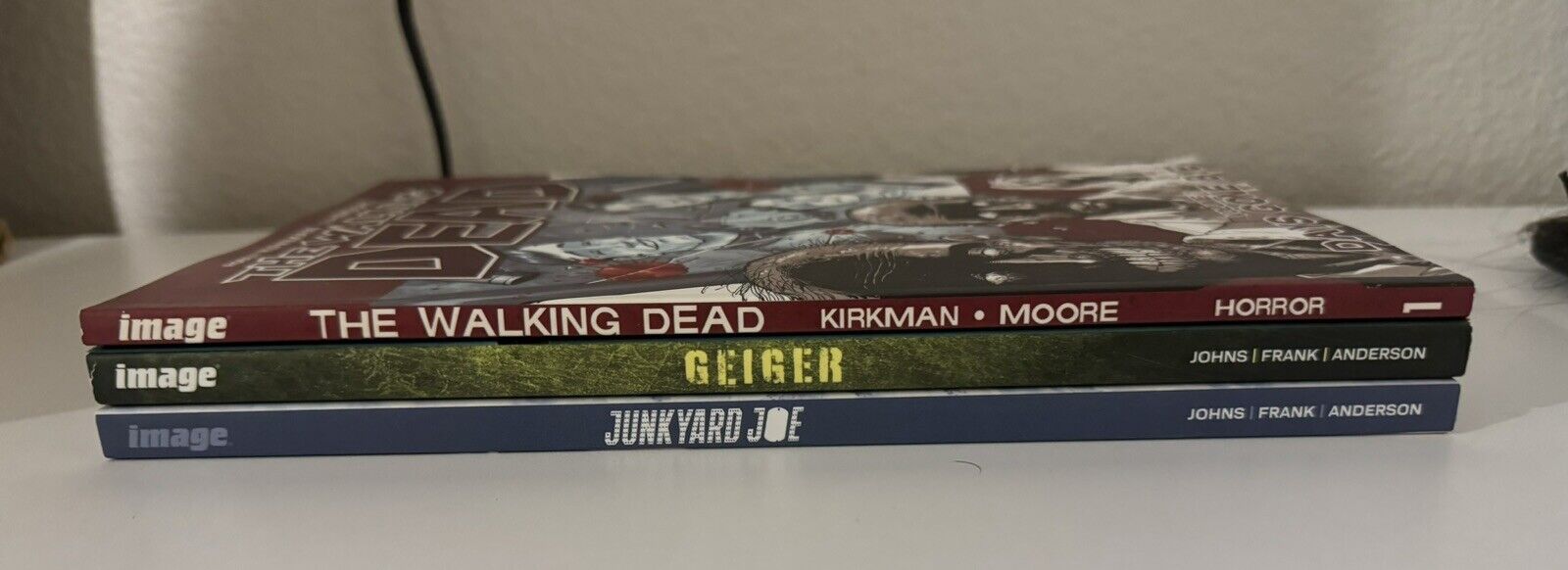 Image TPB Lot - Geiger Vol 1, Junkyard Joe Complete, The Walking Dead Vol 1