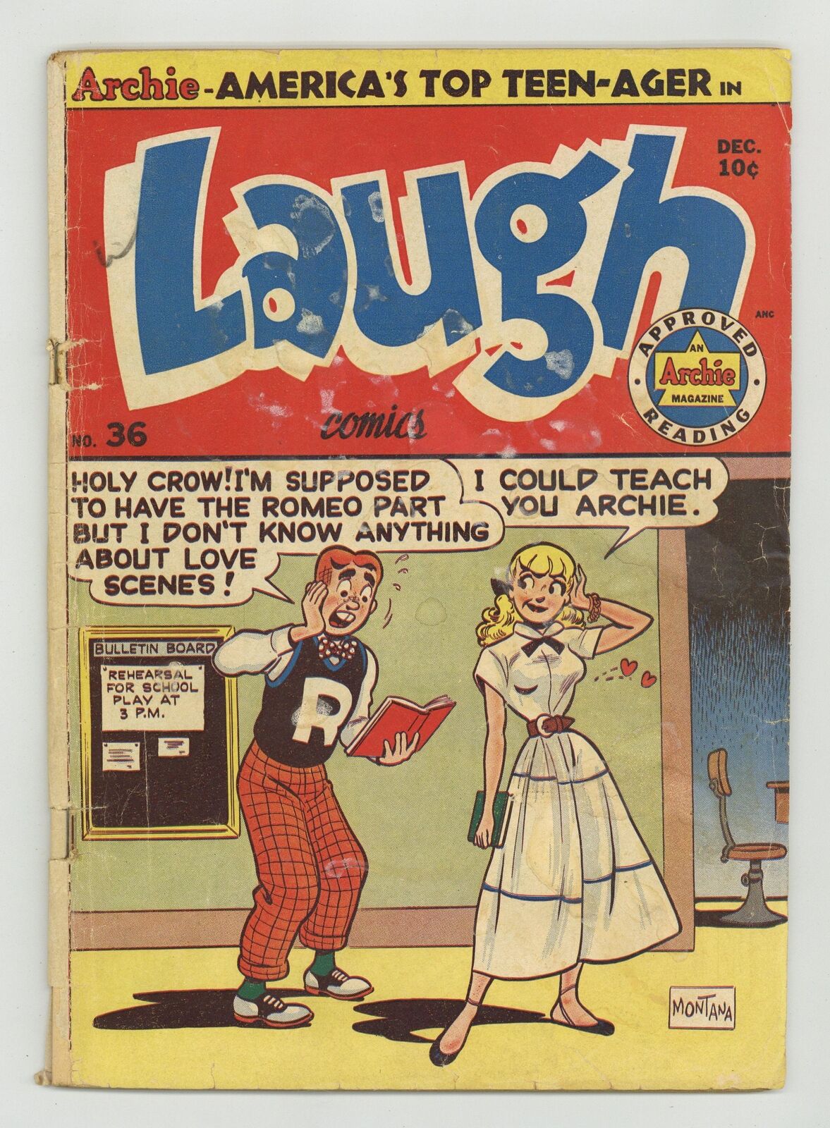 Laugh Comics #36 GD 2.0 1949