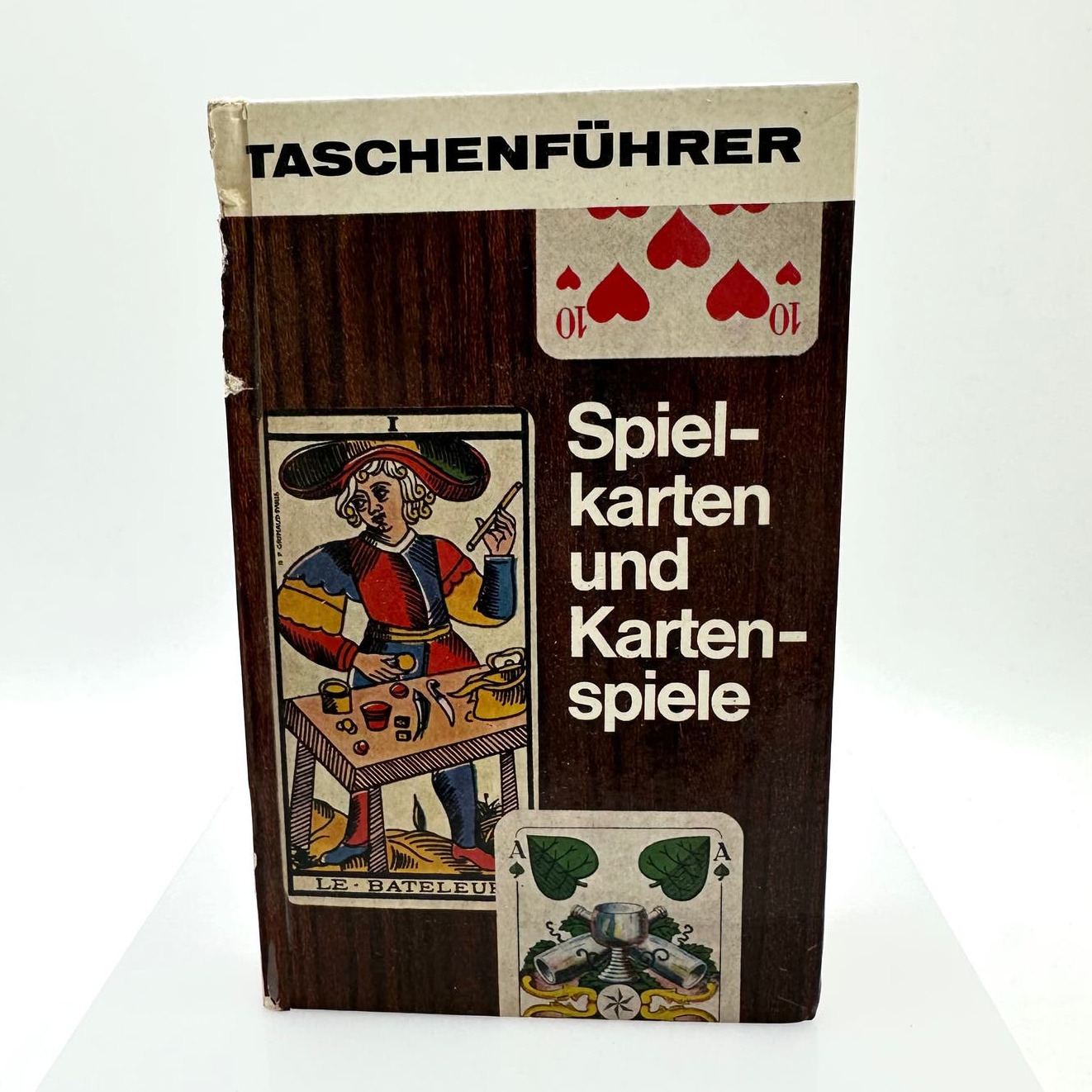 Pocket Guide Magic Tricks & Puzzle Playing Cards Game Book by Franz Braun 1966