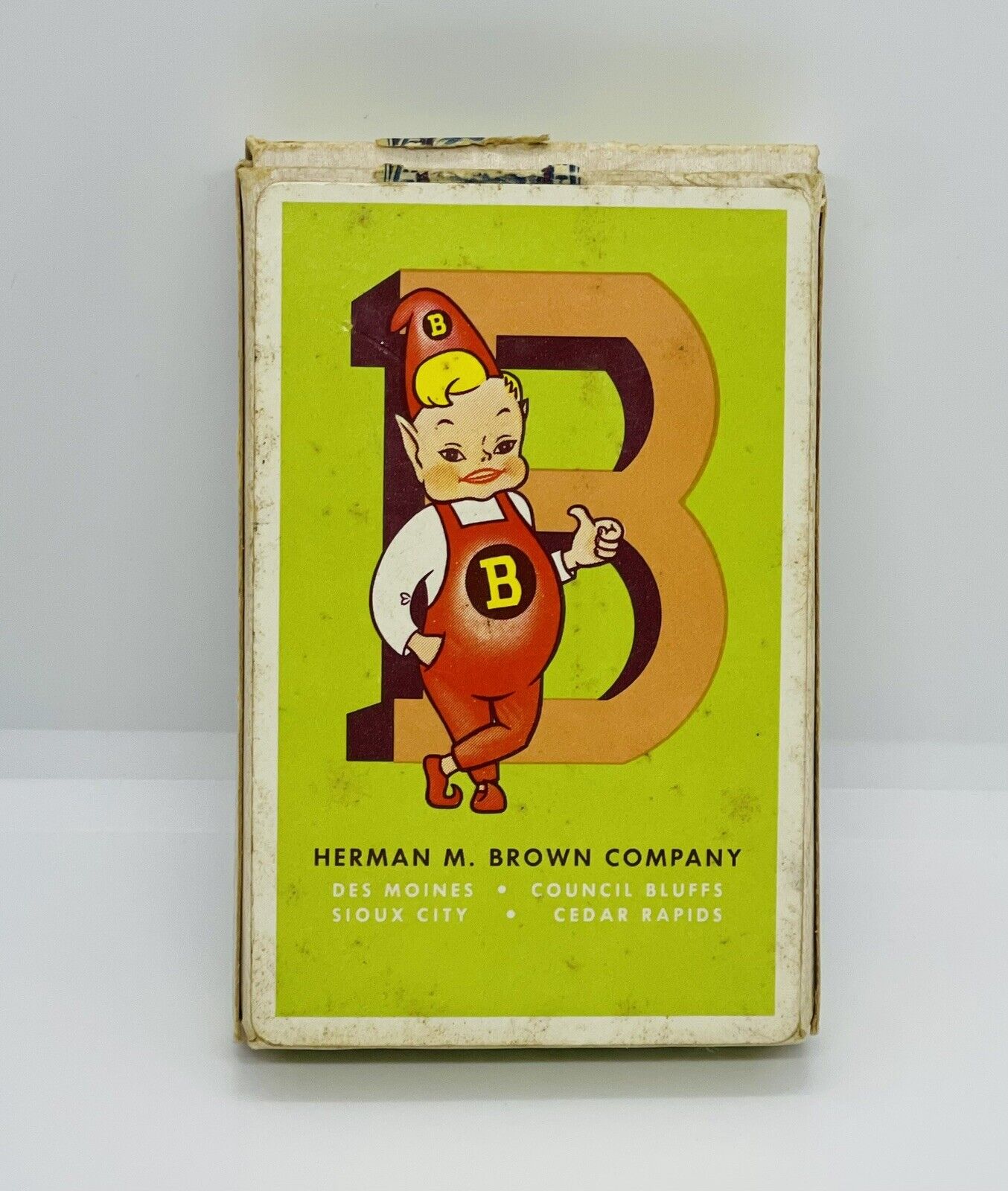 RARE Full Set Vintage Herman M Brown Company Playing Cards