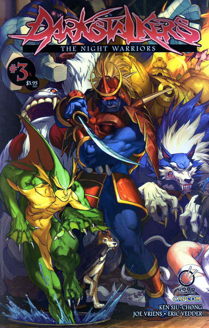 Darkstalkers: The Night Warriors #3A VF; Udon | we combine shipping