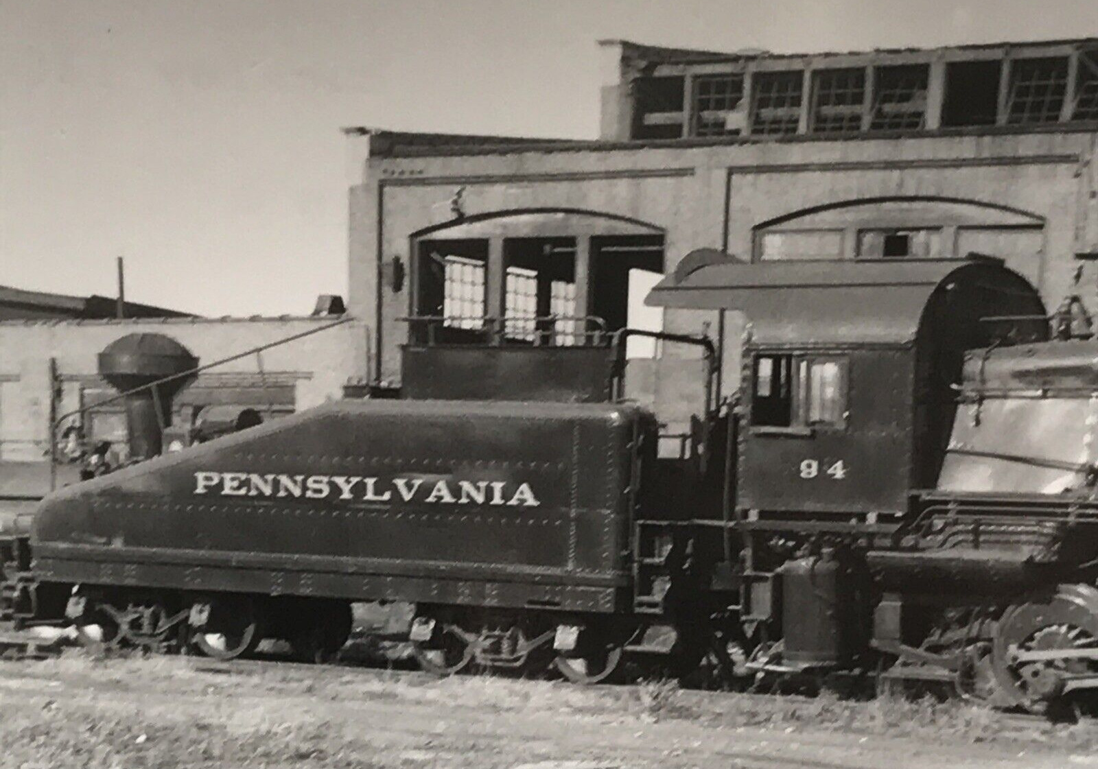 Pennsylvania Railroad PRR #94 0-4-0 Locomotive Train Photo Northumberland PA