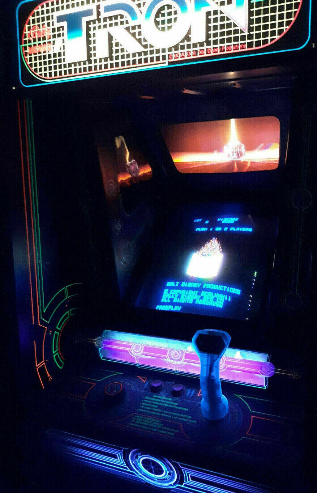 TRON Arcade Game 4X FLOURESCENT BULB LIGHT SET Upright Midway Bally MCR *NEW*