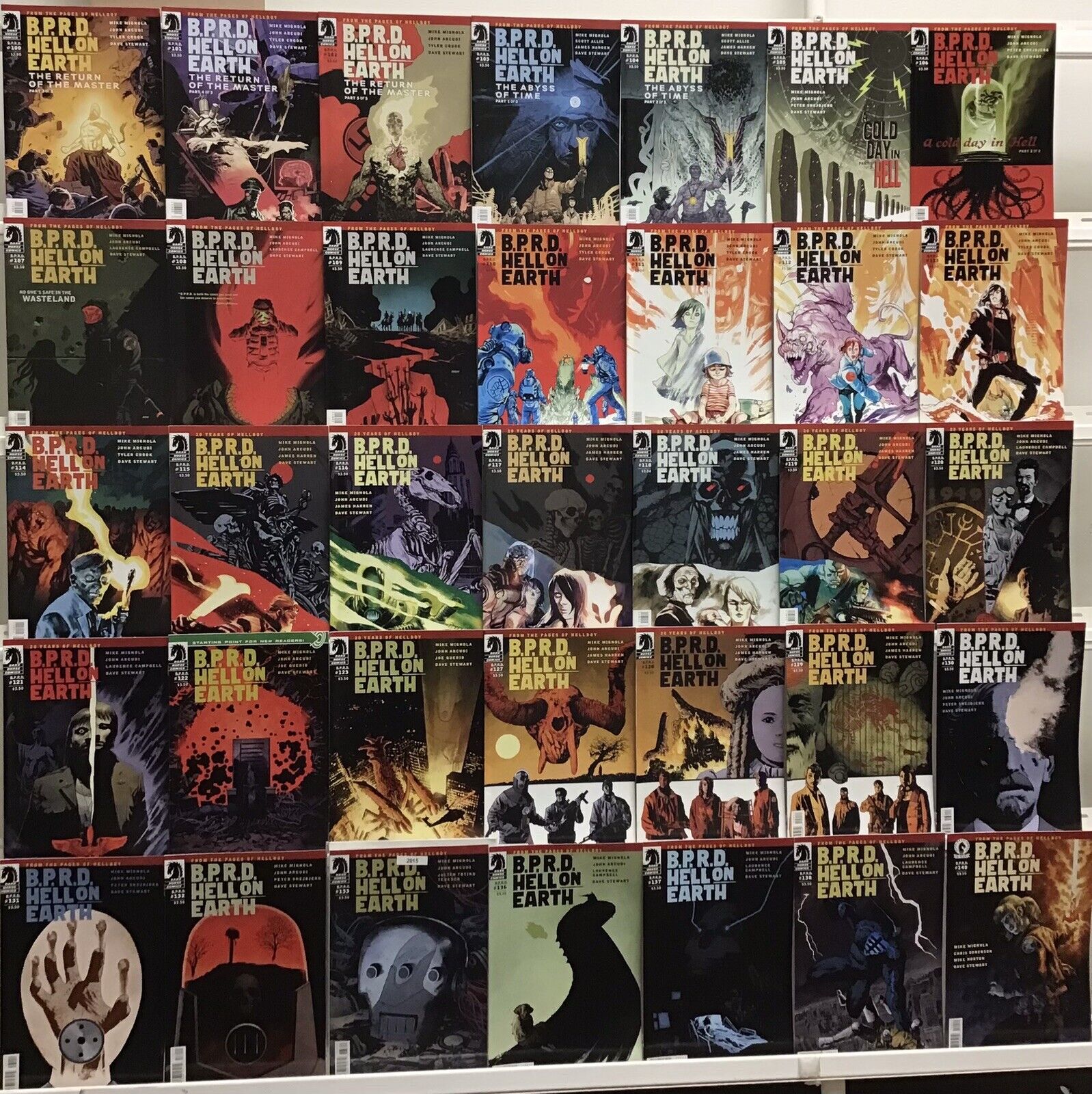 Dark Horse Comics - B.P.R.D. Hell On Earth Run Lot - Comic Book Lot Of 35