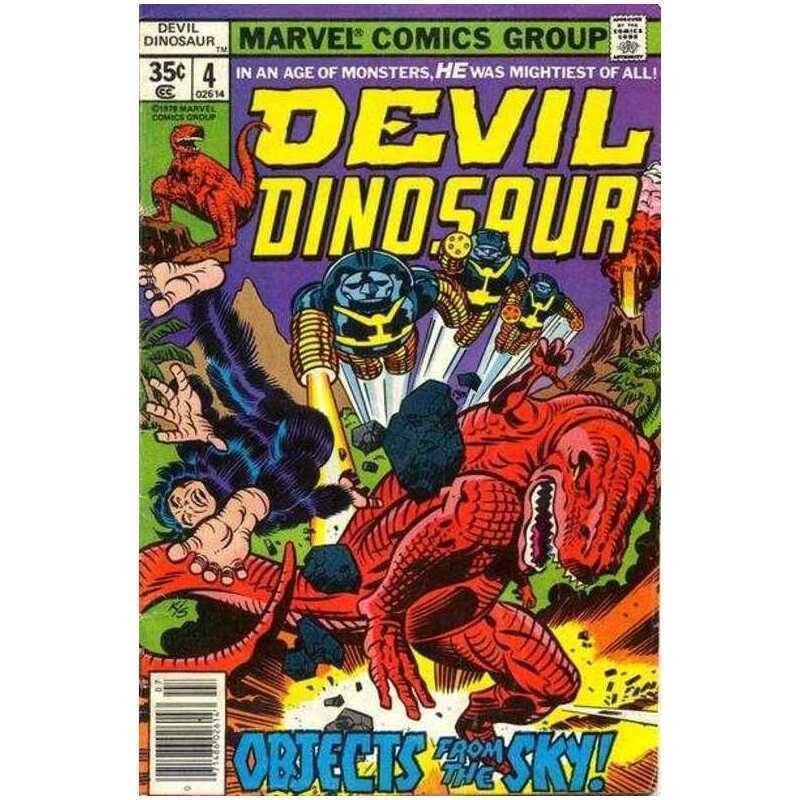 Devil Dinosaur #4 Marvel comics VF+ Full description below [f%
