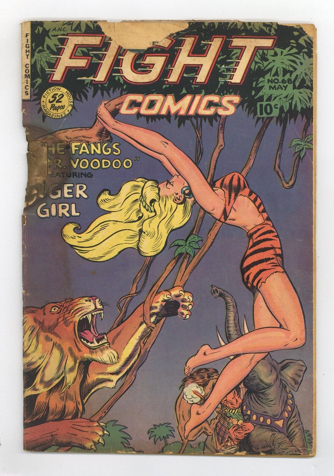 Fight Comics #68 PR 0.5 1950
