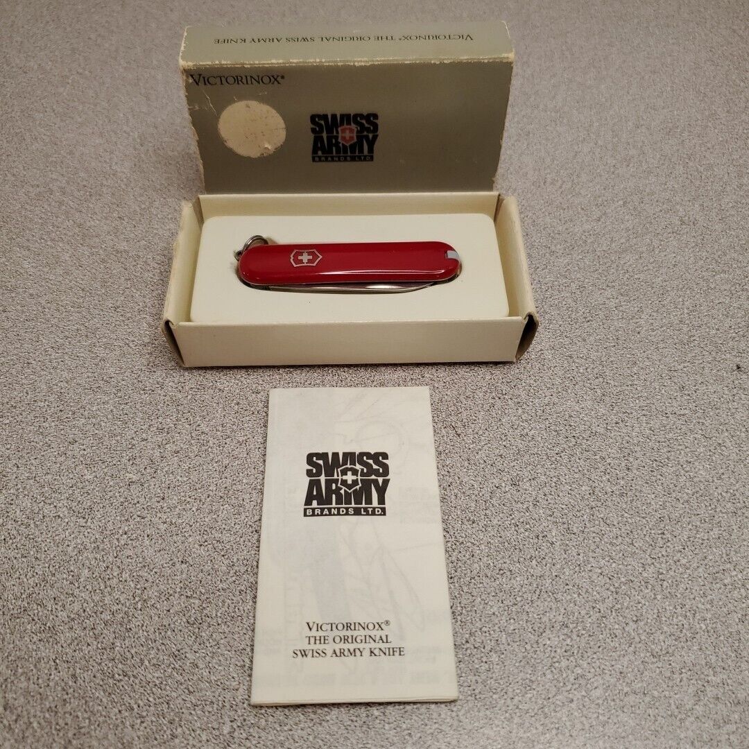 VTG Swiss Army Knife Victorinox Red Classic 53001