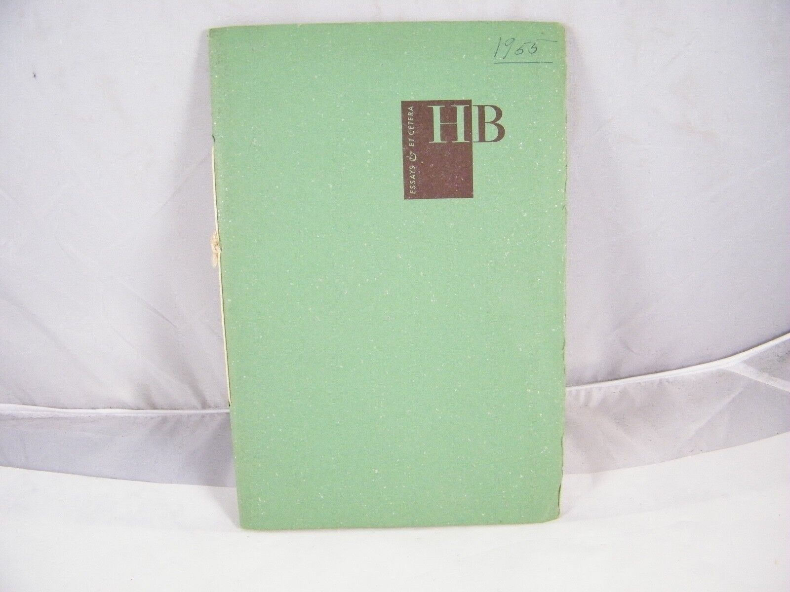 1955 HENRY BRODERICK ~ HISTORICAL BOOKLET ~ ESSAYS  & ET CETERA FOR FRIENDS ONLY