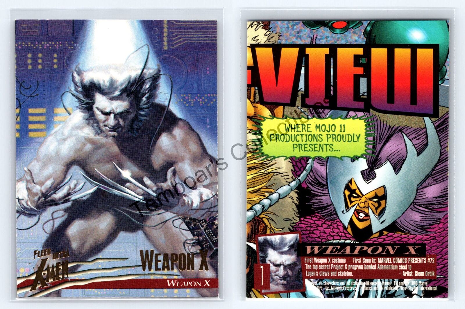 1996 Fleer Ultra X-Men: Wolverine 🔥 FOR YOUR Base Set [new Jun 2024]