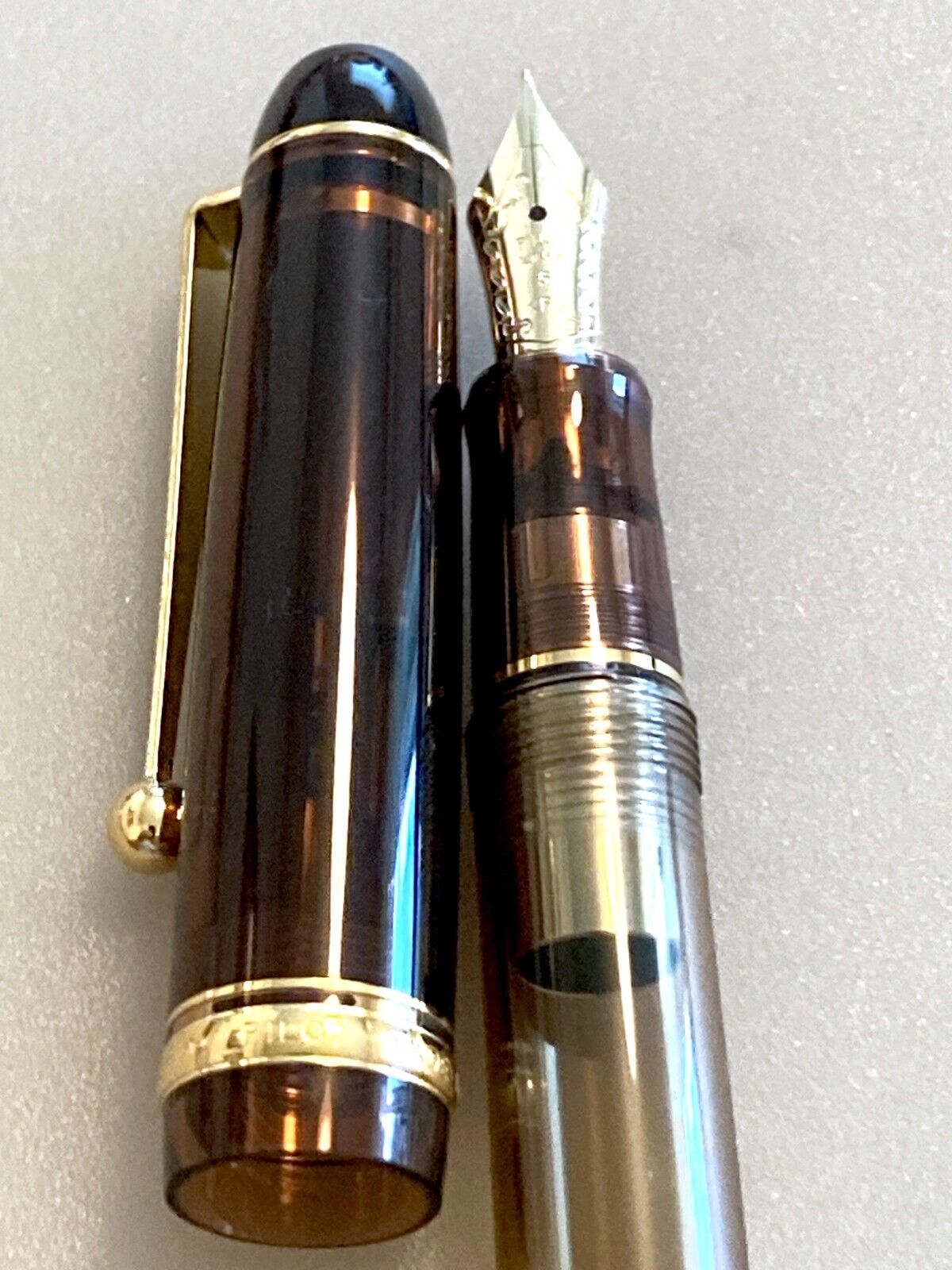 NEW PILOT custom 74  fountain pen  14K 585   F    limited edition   from Japan