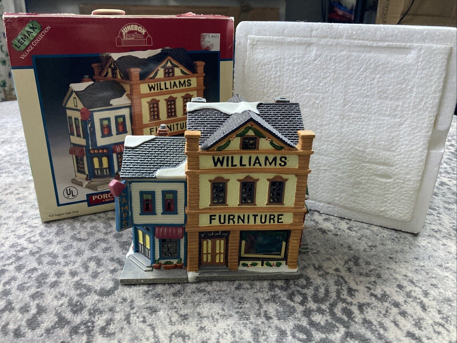Lena’s Village Collection Jukebox Junction 1999 Williams Furniture Store Retired