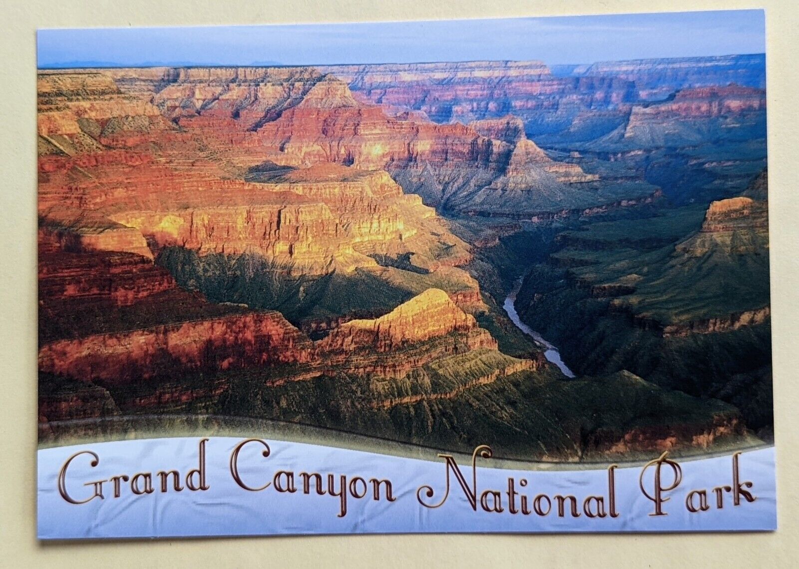 Postcard AZ: Grand Canyon National Park. Arizona 