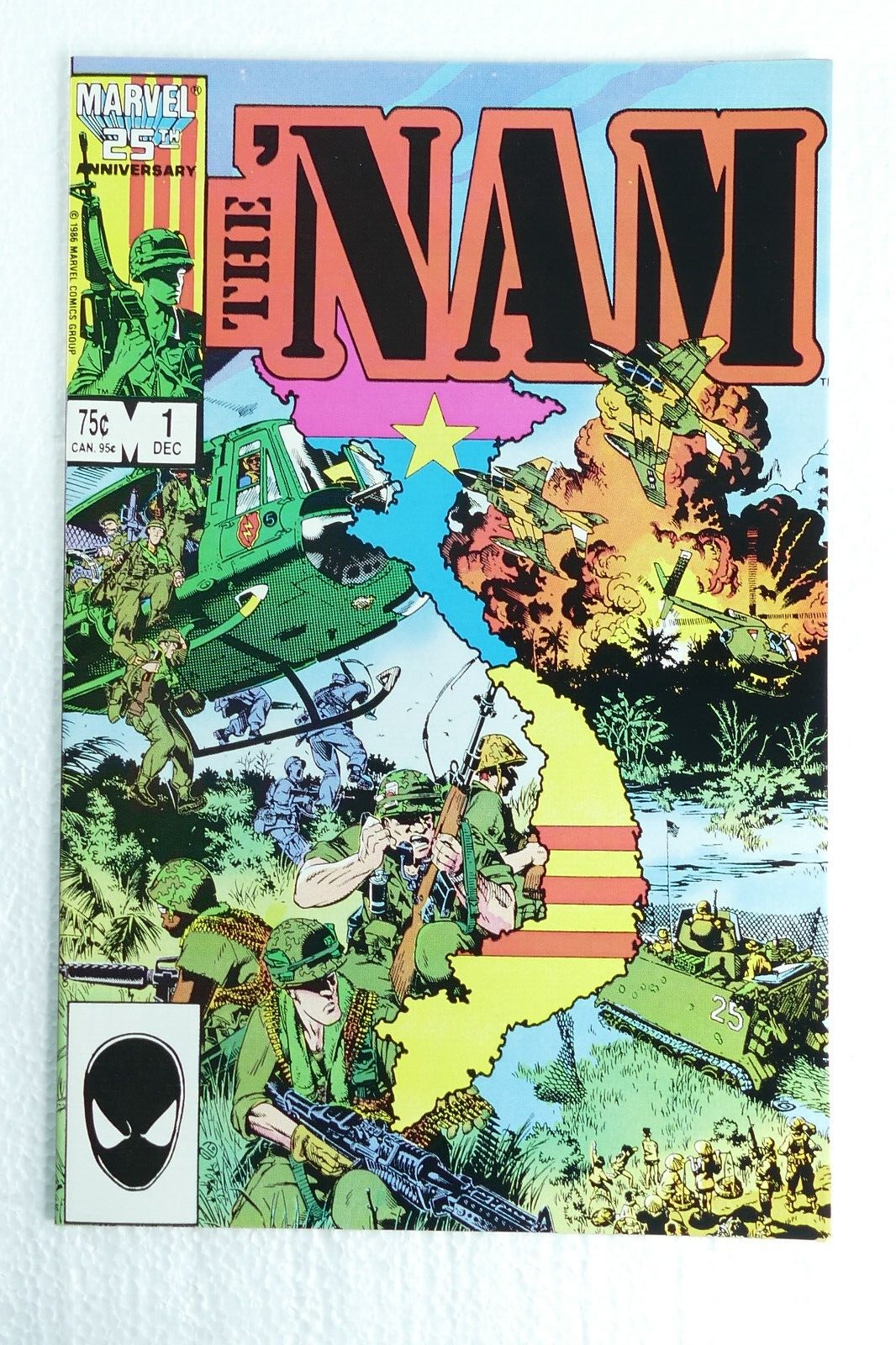 The 'Nam #1 Marvel Comics Comic Book (Dec 1986, Marvel) NEAR MINT+