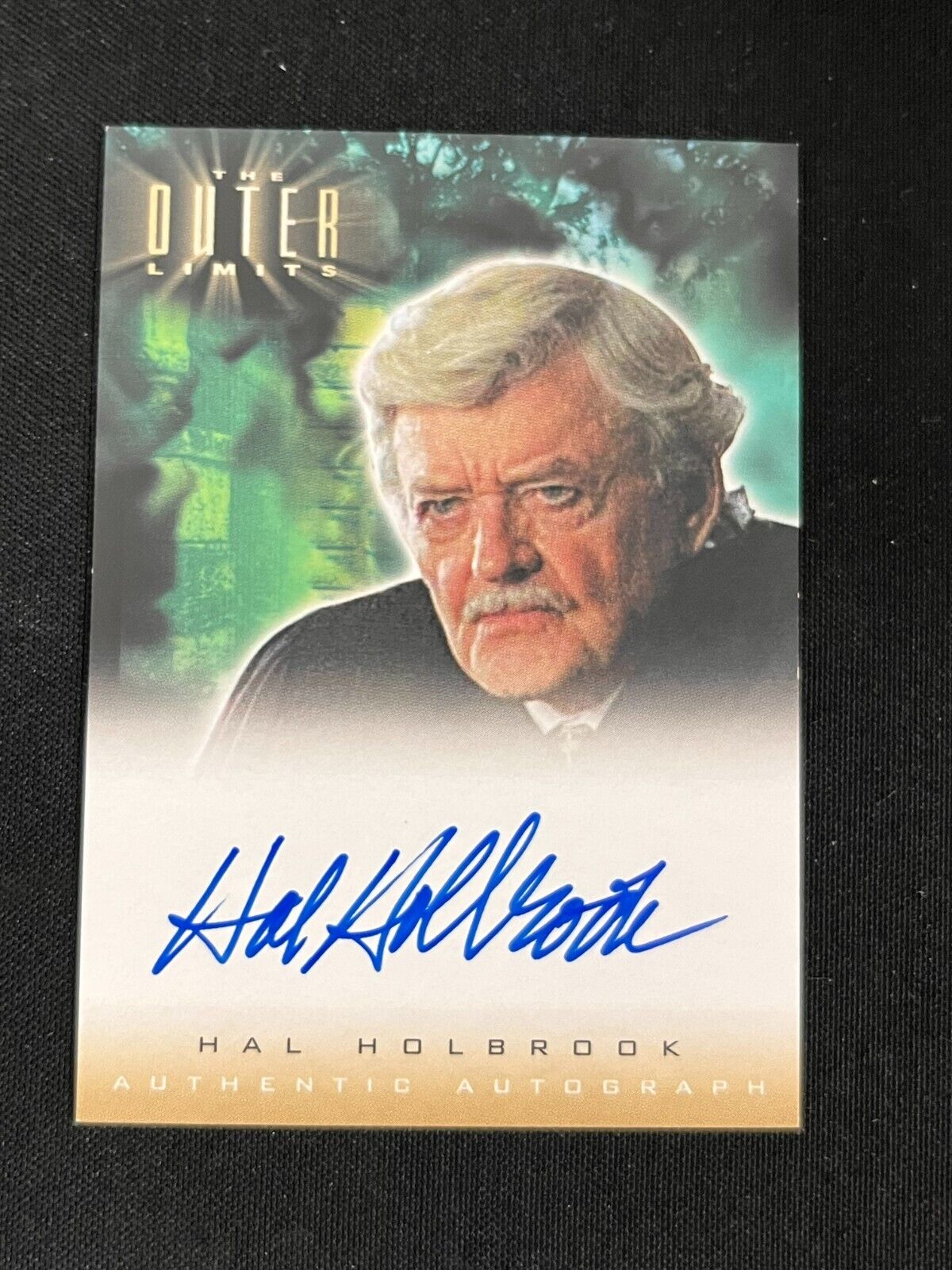 Rittenhouse The Outer Limits Hal Holbrook A6 Autograph Card AA