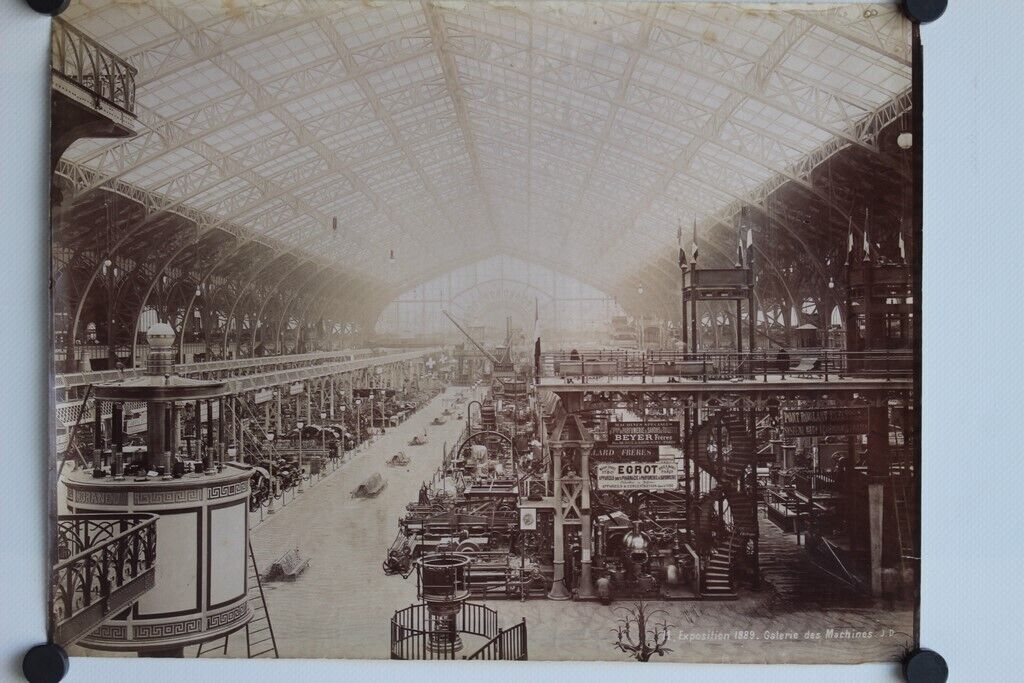 Photo by J.D. Exhibition Paris 1889 - Galerie des Machines (36334)