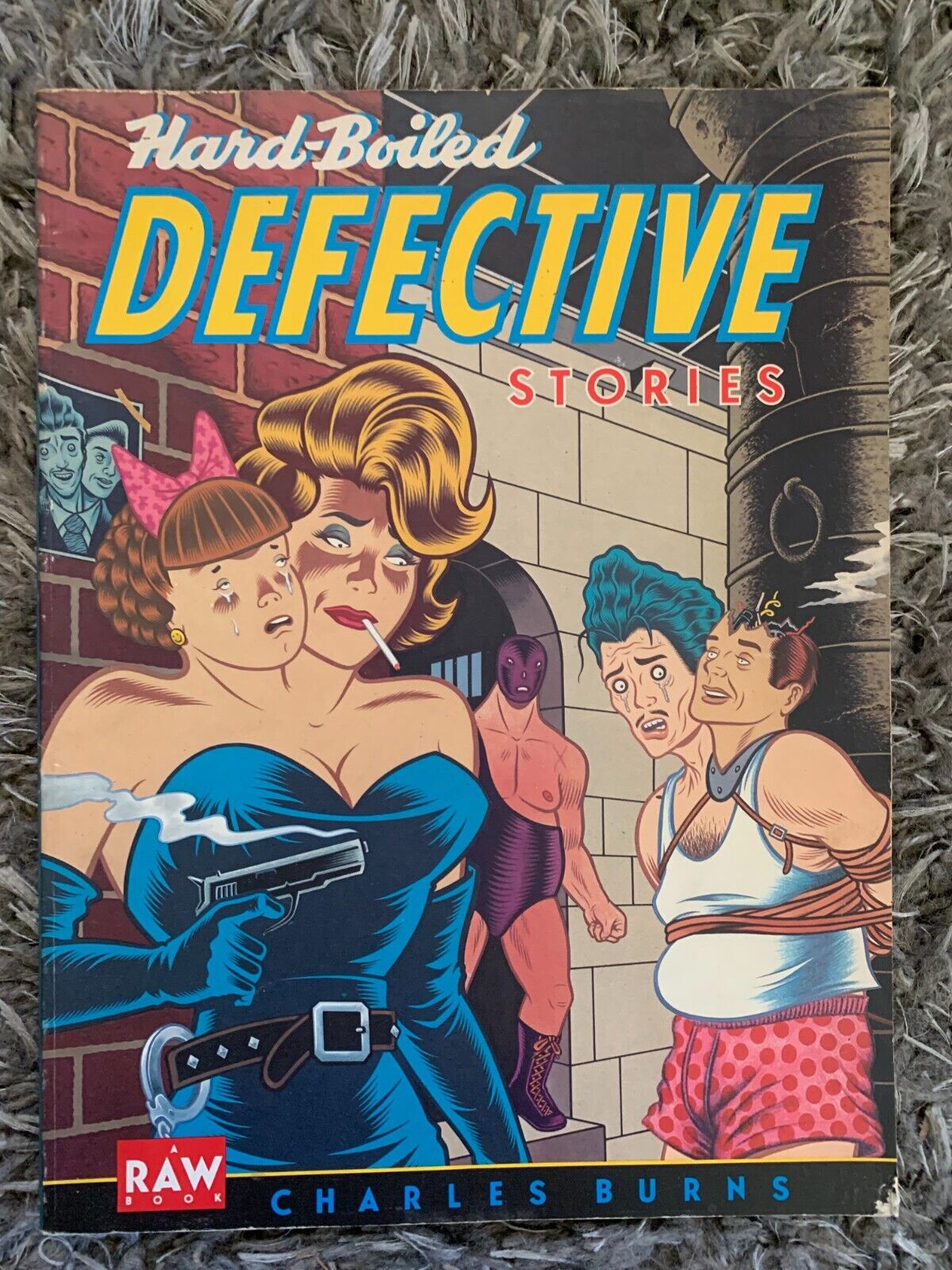 Charles Burns Hard Boiled Defective Stories 1988 First Edition TPB Raw