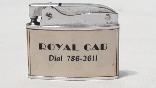 Vintage Warco Advertising Lighter Royal Cab New York