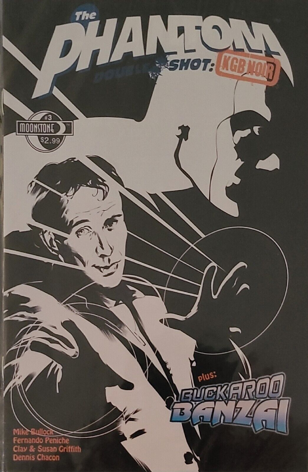 Phantom Double Shot, The: KGB Noir #3 VF; Moonstone Comic Book