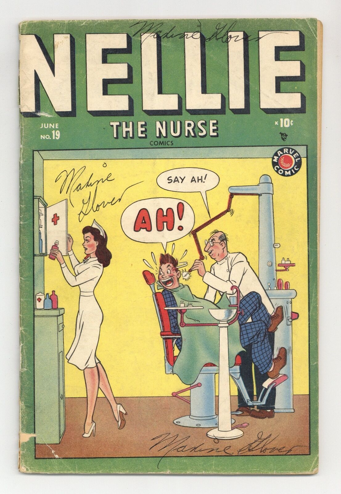 Nellie the Nurse #19 GD 2.0 1949