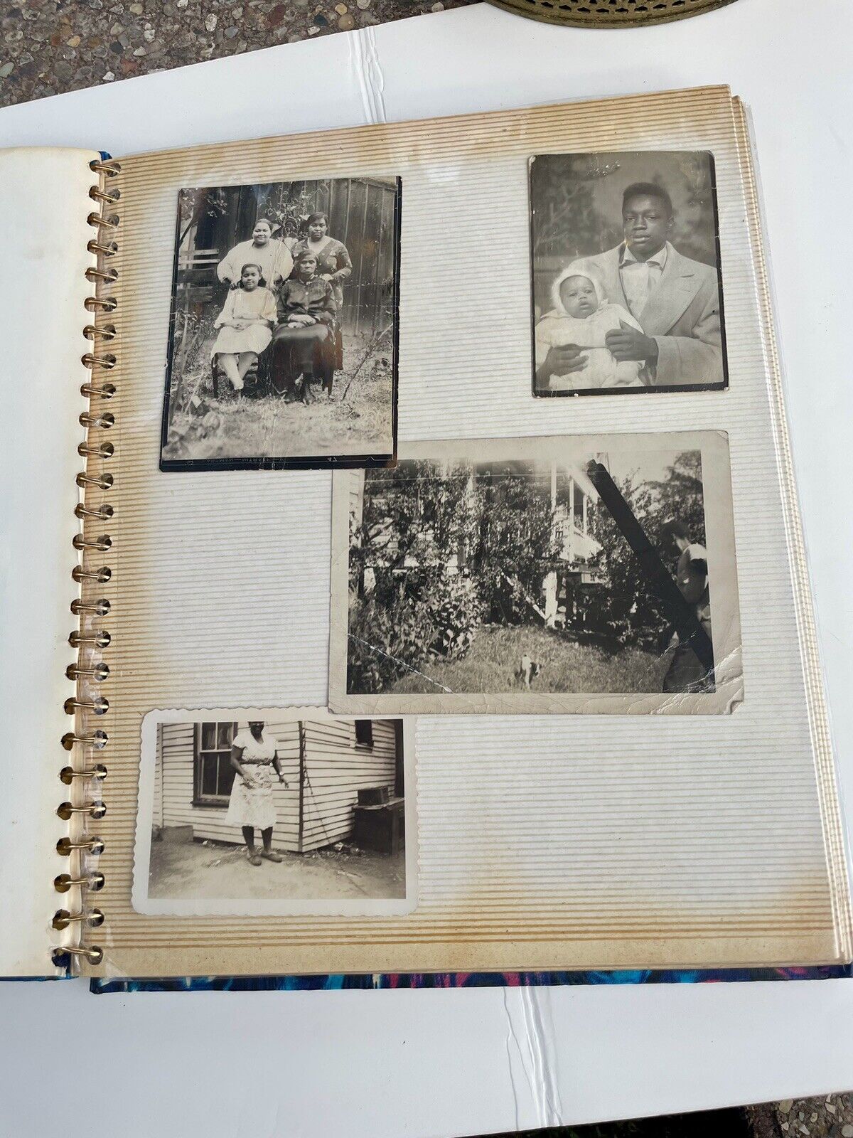 VTG VA photo albums 1900s 1970 totals 73 photos African American Black Americana