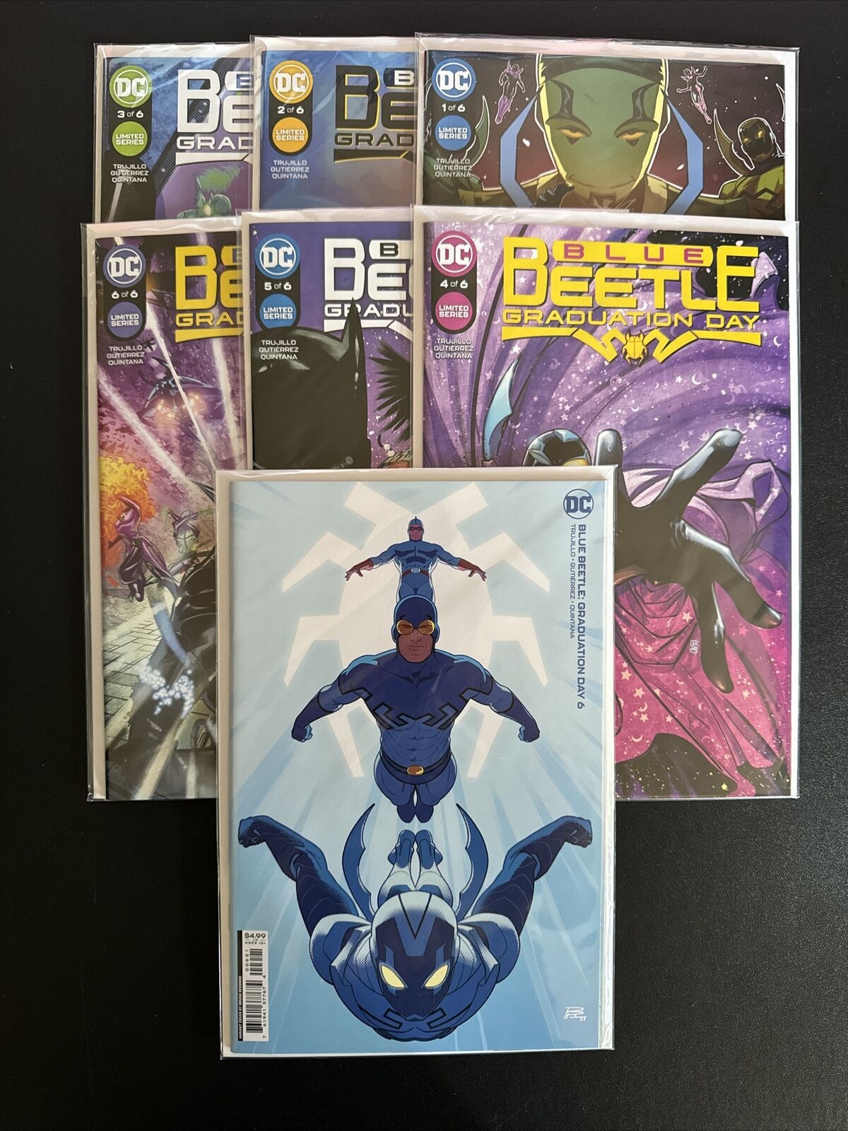 BLUE BEETLE: GRADUATION DAY #1-6 COMPLETE SET + Issue 6 Variant 🔥🔥