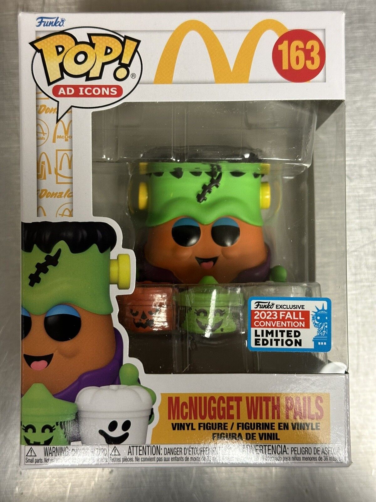 Funko Pop Vinyl: McDonald's McNugget with Pail NYCC 2023 Exclusive New In Hand