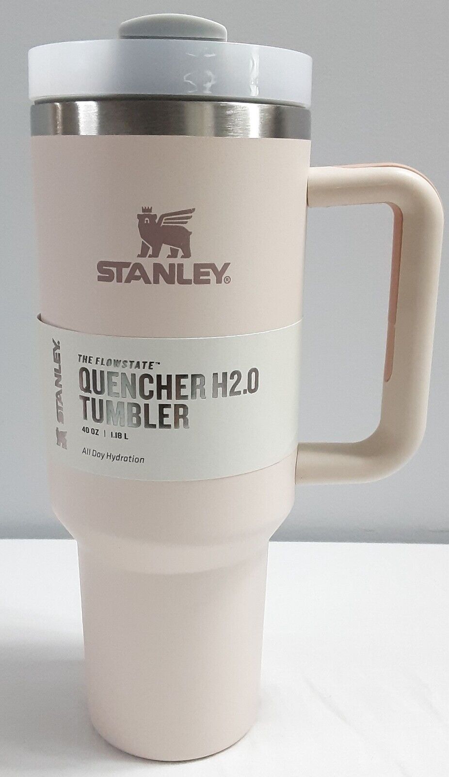 New, 40oz Pink STANLEY Quencher H2.0 Flowstate Tumbler, No Straw