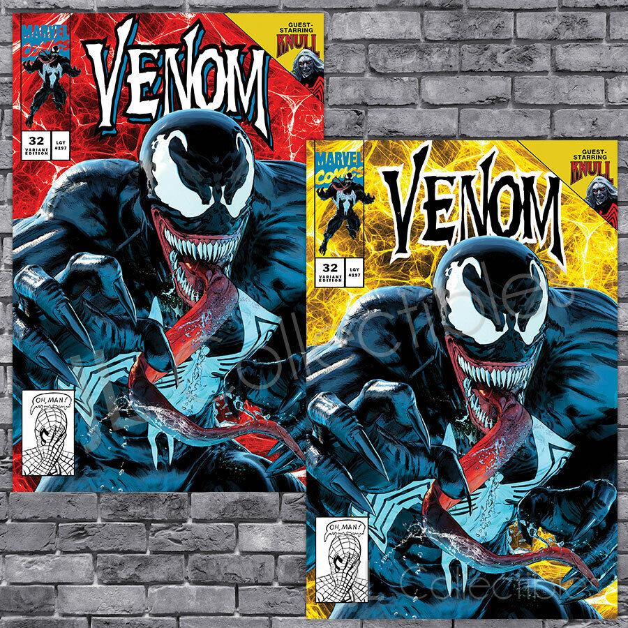 🔥 Venom #32 KIB Mike Mayhew Red Gold Homage Variant Set of 2 NM Pre-Order NM